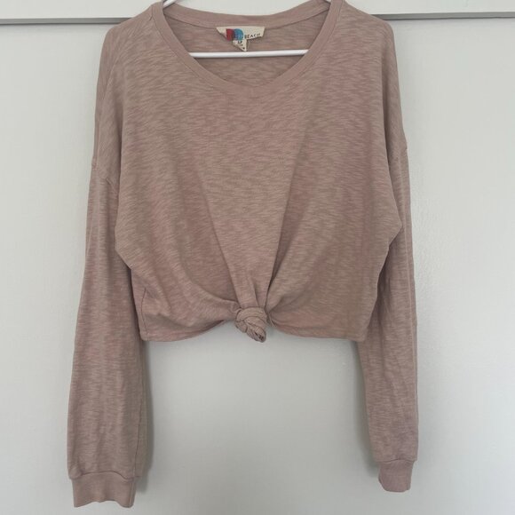 FREE PEOPLE Beach Sweatpants and Sweatshirt Set in Rose Pearl - Picture 5 of 14